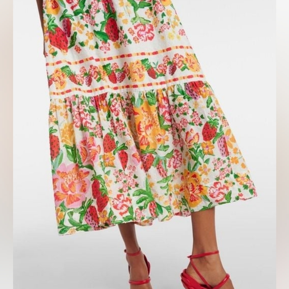 FARM Rio Multicolor Floral Backless Sundress - Picture 8 of 12